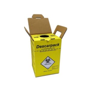 Caixa Perfurocortante Coletor 3 Litros