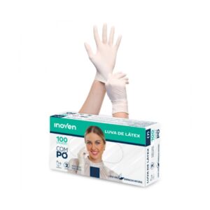Luva de Látex com Pó