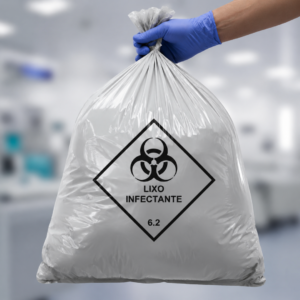 Saco de Lixo Infectante Hospitalar 100 Unidades