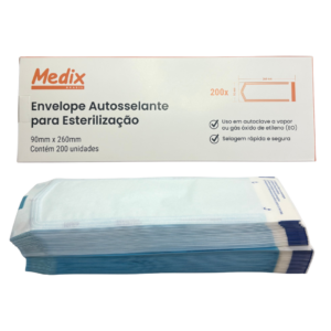 Envelope Autosselante para Esterilização 9x26cm